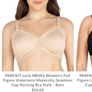 Parfait Full Figure Maternity Breastfeeding Bra 32G Nude